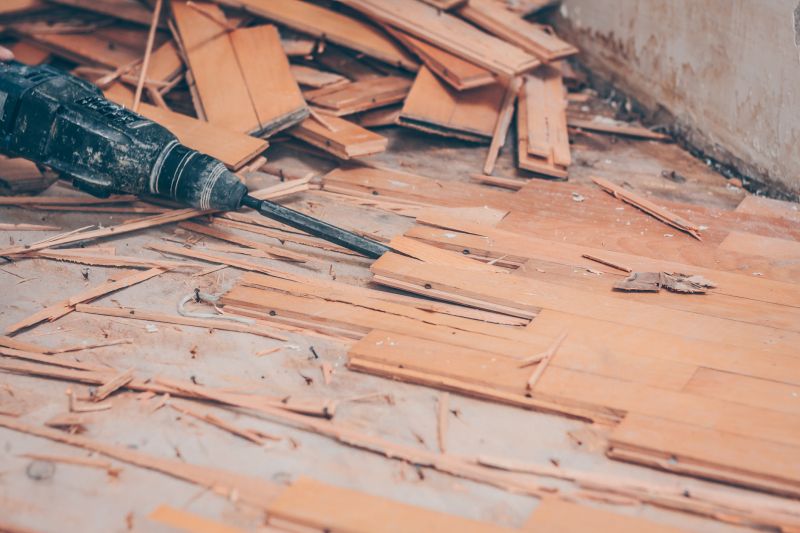 Hardwood Floor Removal