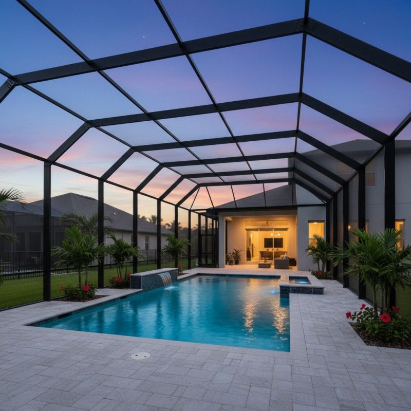 Pool House Installation