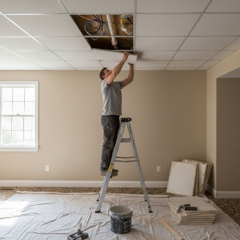 Suspended Ceiling Removal