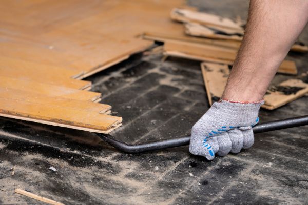 Hardwood Floor Removal in Bainbridge Island