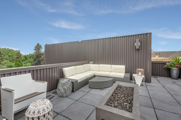 Roof Terrace Installation in Bainbridge Island